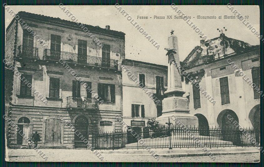 Pescara Penne SCOLLATA cartolina QQ4348 – fronte
