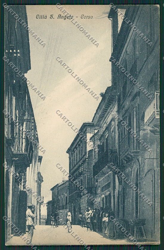 Pescara Città Sant'Angelo cartolina QQ4373 – fronte