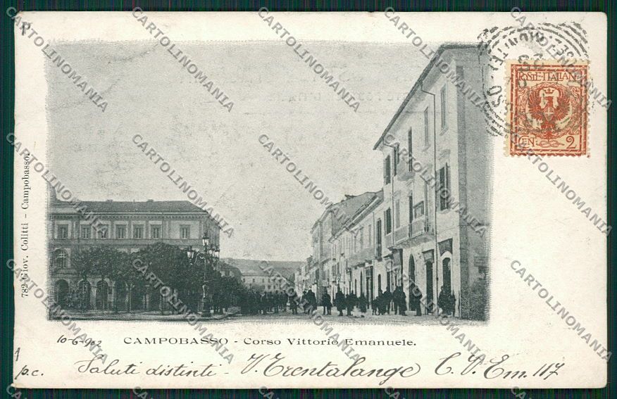 Campobasso Città cartolina QQ4384 – fronte