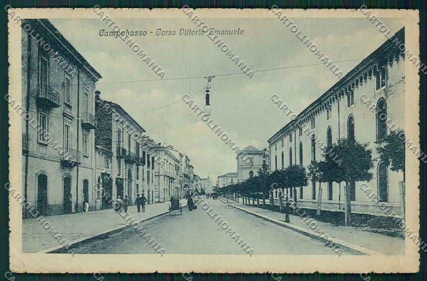 Campobasso Città STRAPPINO cartolina QQ4393 – fronte