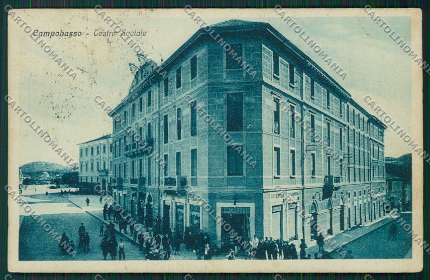 Campobasso Città cartolina QQ4395 – fronte