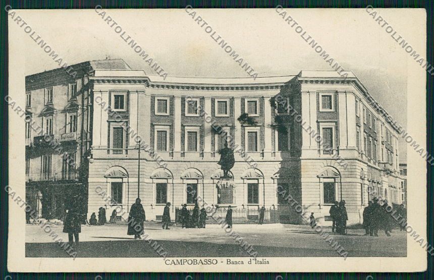 Campobasso Città Banca cartolina QQ4396 – fronte