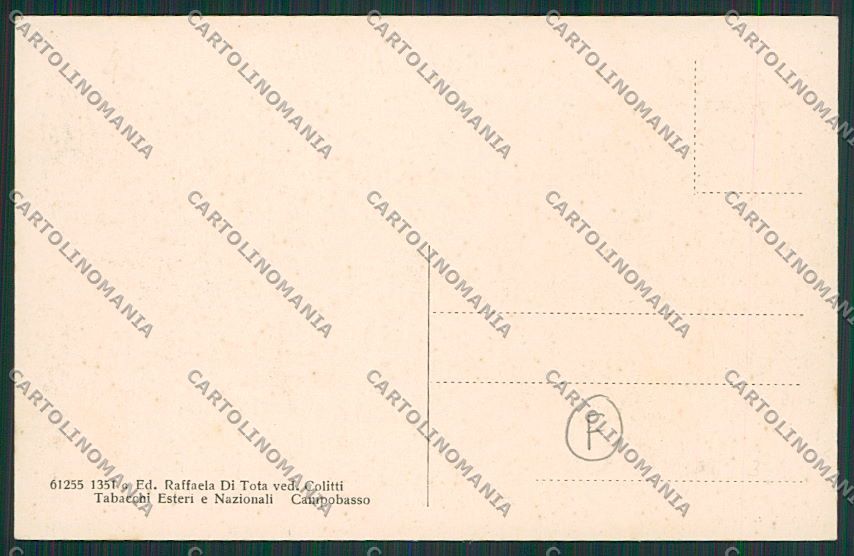 Campobasso Città cartolina QQ4397 – retro