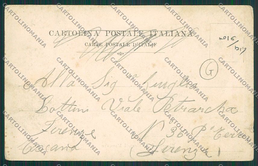 Campobasso Città Militari STRAPPINO cartolina QQ4400 – retro