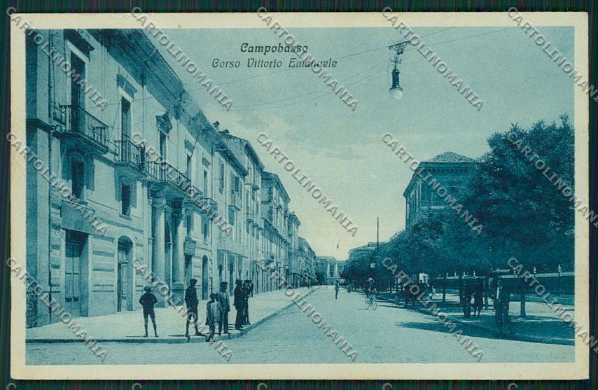 Campobasso Città PIEGA cartolina QQ4403 – fronte