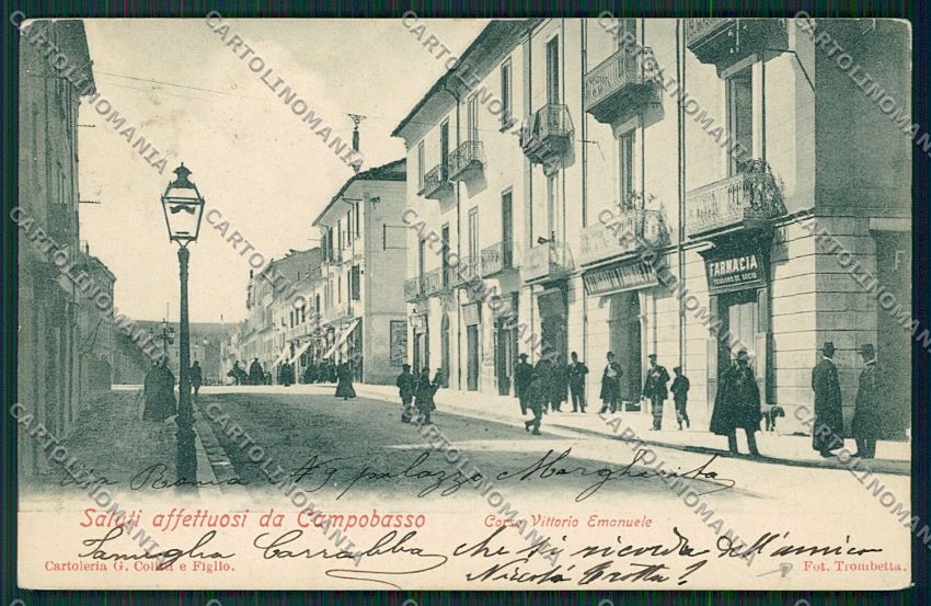 Campobasso Città cartolina QQ4410 – fronte