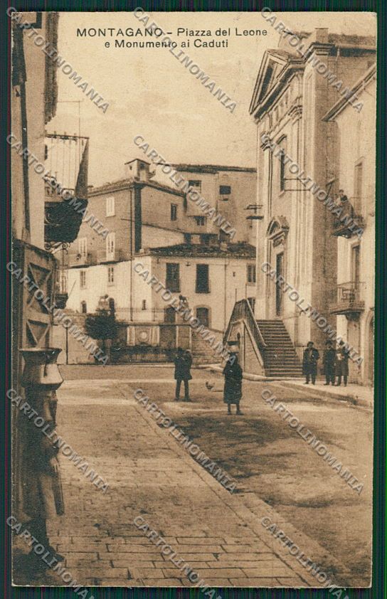 Campobasso Montagano cartolina QQ4430 – fronte