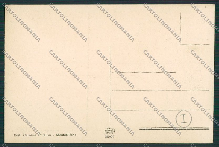 Campobasso Montecilfone cartolina QQ4431 – retro