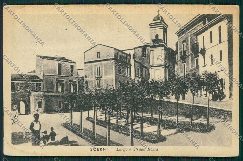 Chieti Scerni cartolina QQ4455 – fronte