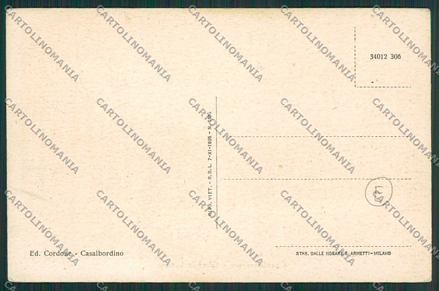 Chieti Casalbordino cartolina QQ4457 – retro