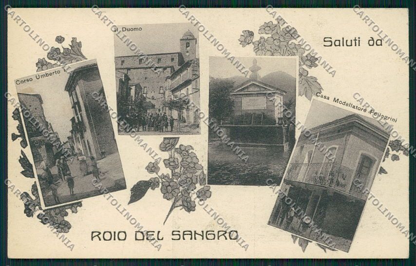 Chieti Roio del Sangro Saluti da cartolina QQ4466 – fronte