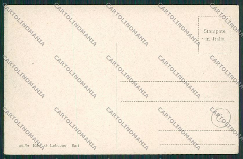 Bari Città cartolina QQ4474 – retro