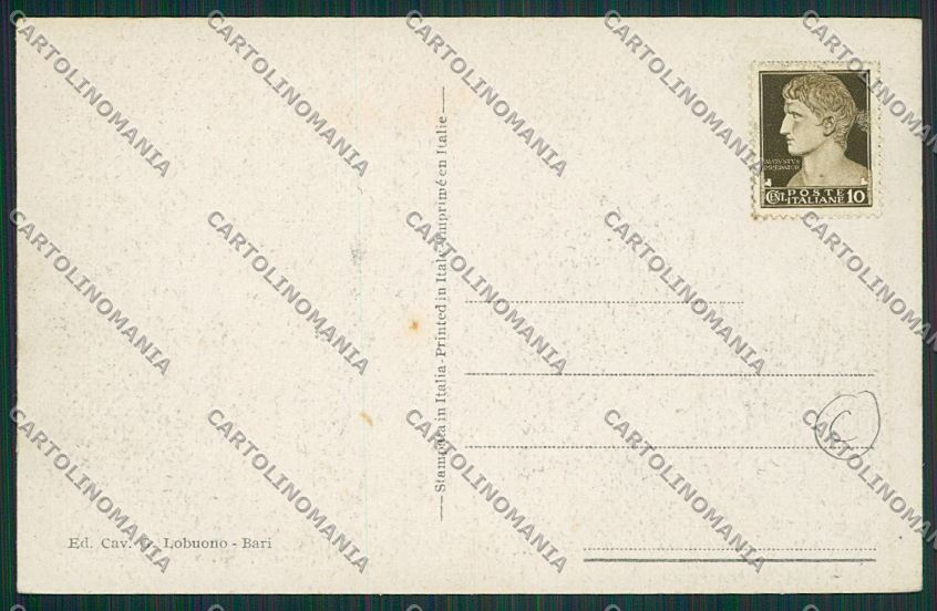 Bari Città Tram cartolina QQ4477 – retro