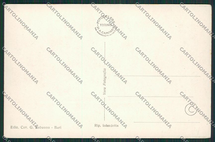 Bari Città Foto cartolina QQ4479 – retro