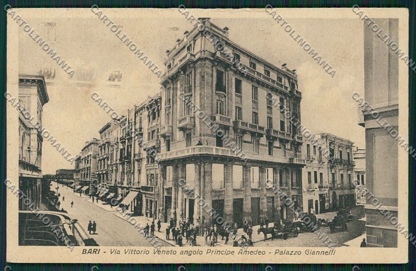 Bari Città PIEGHINA cartolina QQ4480 – fronte