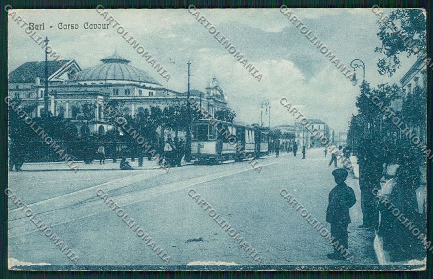 Bari Città Tram cartolina QQ4486 – fronte