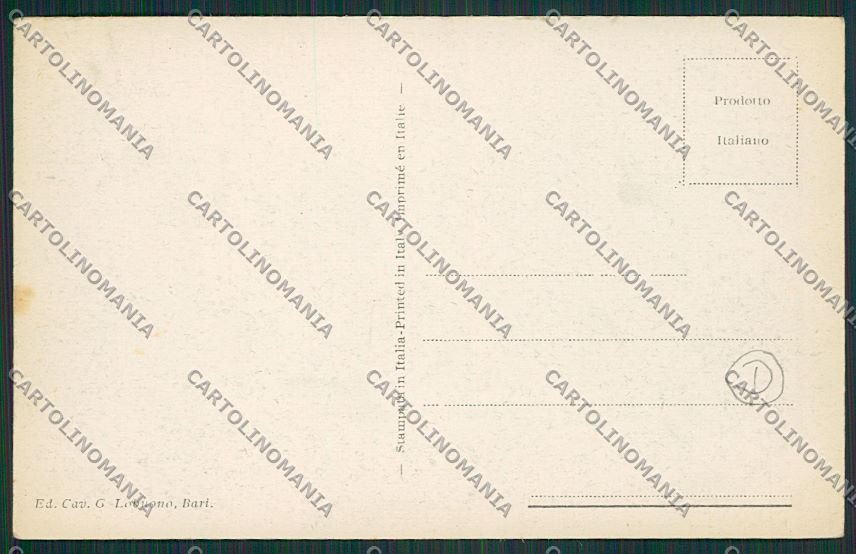 Bari Città cartolina QQ4487 – retro
