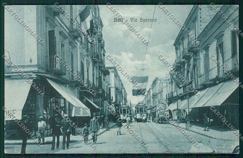 Bari Città Tram cartolina QQ4499 – fronte