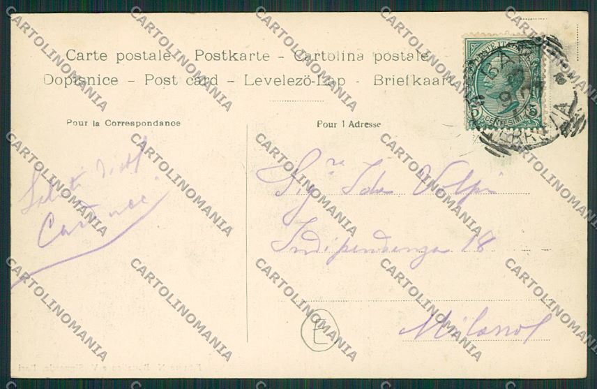 Bari Città cartolina QQ4508 – retro