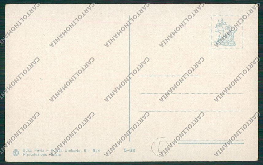 Bari Città cartolina QQ4520 – retro