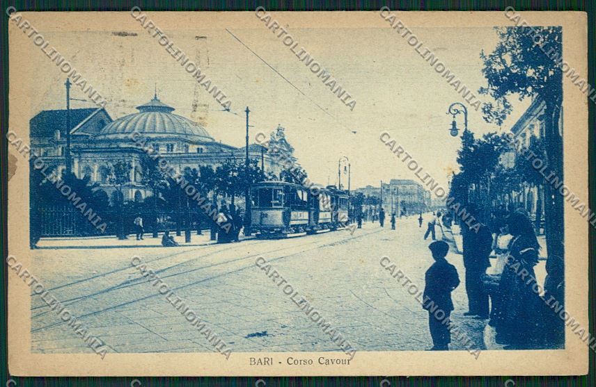 Bari Città Tram cartolina QQ4541 – fronte