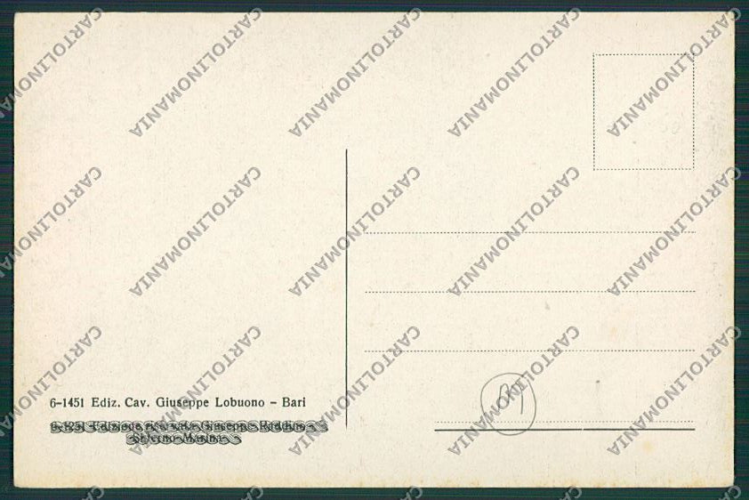 Bari Città cartolina QQ4557 – retro