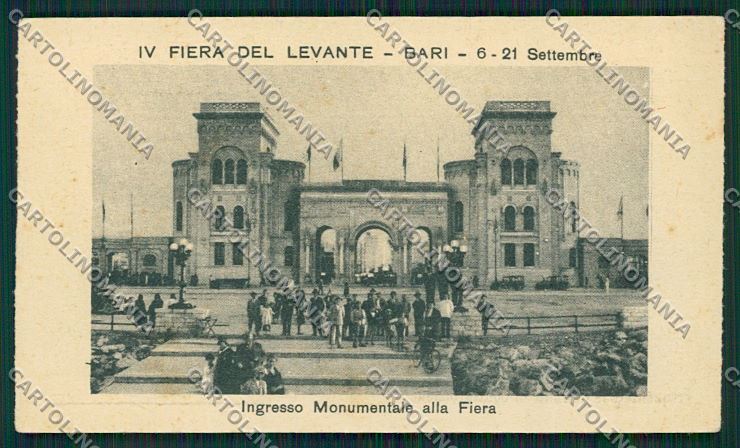 Bari Città Fiera Levante Mini cartolina QQ4563 – fronte