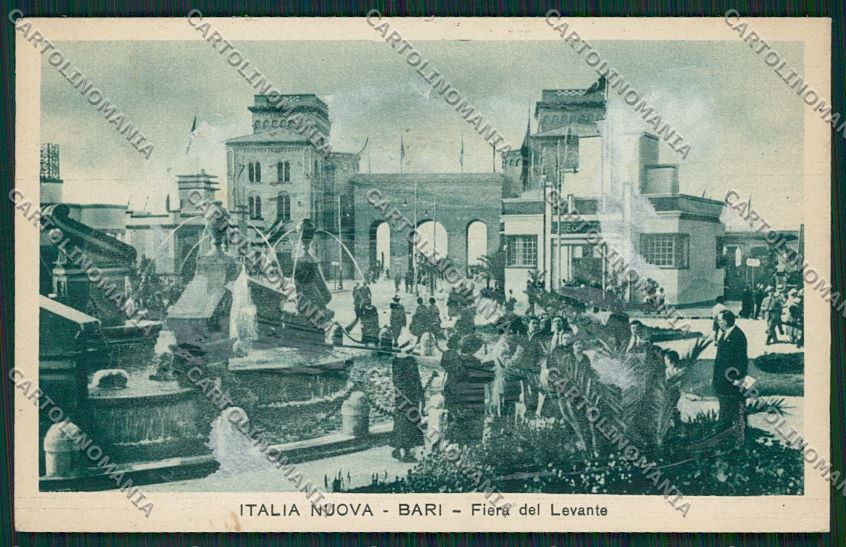Bari Città Fiera Levante COLLA MACCHIE cartolina QQ4587 – fronte