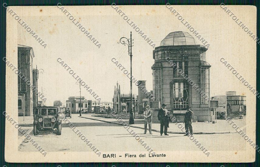 Bari Città Fiera Levante cartolina QQ4596 – fronte