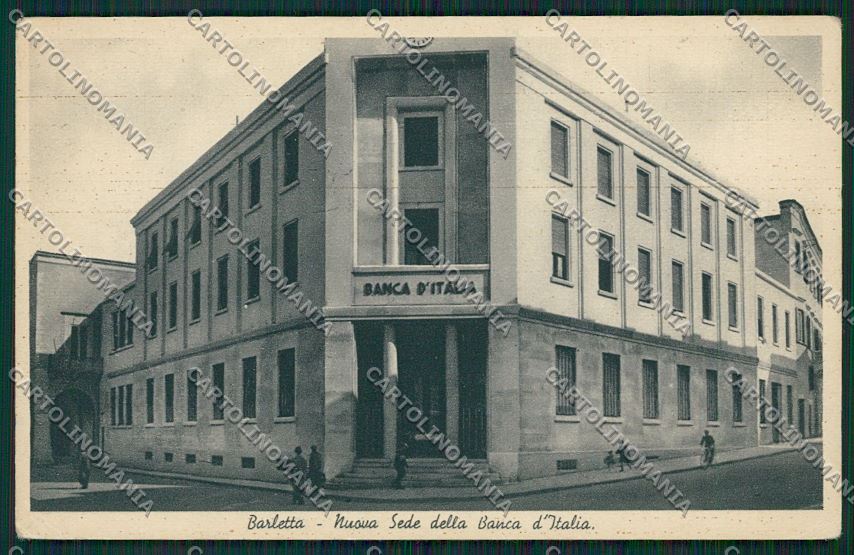 Bari Barletta Banca PIEGA cartolina QQ4602 – fronte