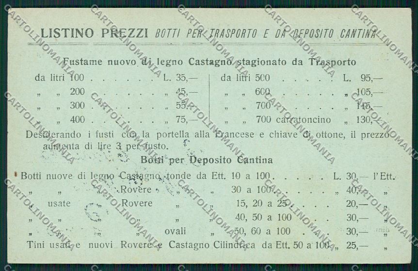 Bari Barletta Commerciale cartolina QQ4610 – fronte