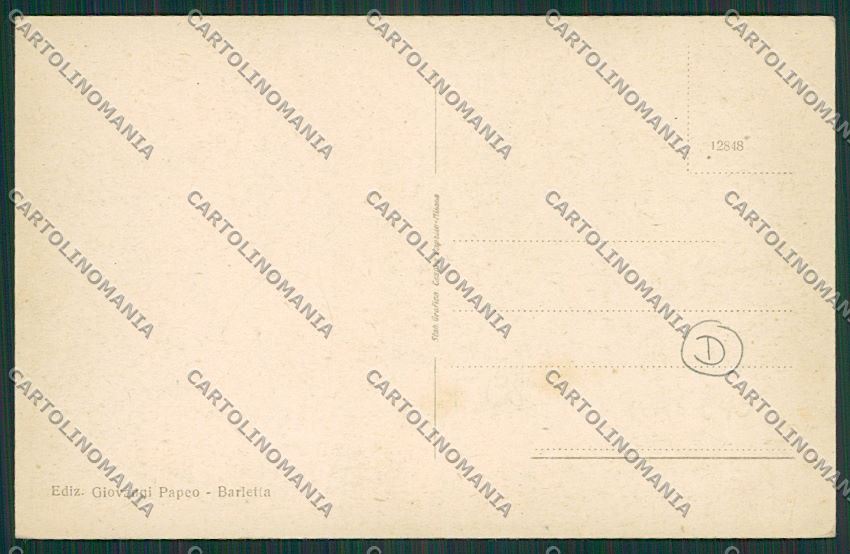 Bari Barletta cartolina QQ4612 – retro