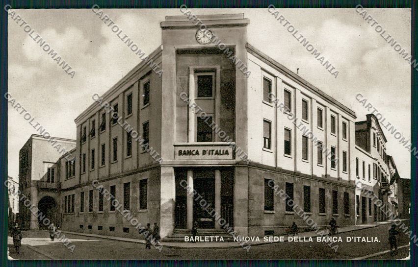 Bari Barletta Banca Foto cartolina QQ4614 – fronte