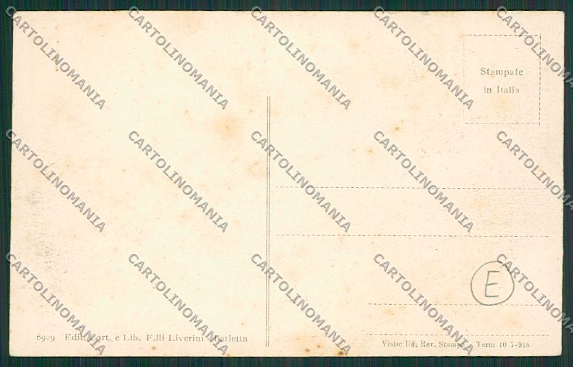 Bari Barletta cartolina QQ4615 – retro