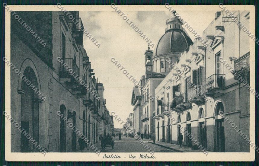 Bari Barletta cartolina QQ4616 – fronte