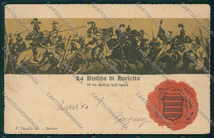 Bari Barletta cartolina QQ4619 – fronte