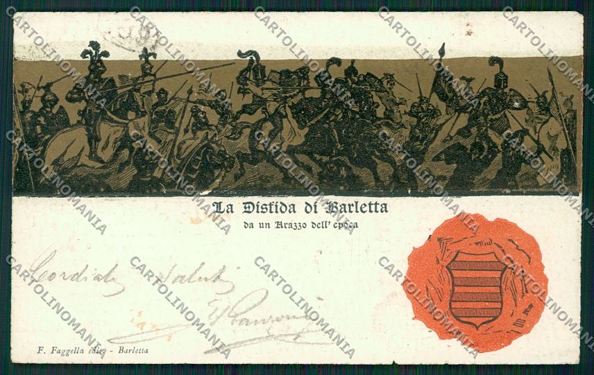 Bari Barletta cartolina QQ4621 – fronte