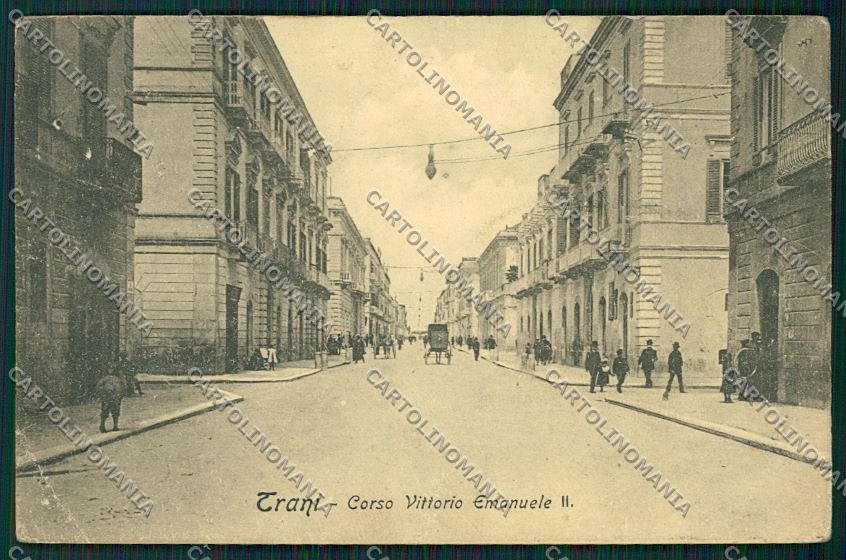 Bari Trani PIEGHE cartolina QQ4627 – fronte