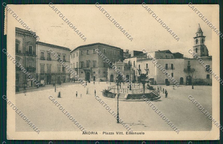 Bari Andria PIEGA cartolina QQ4634 – fronte