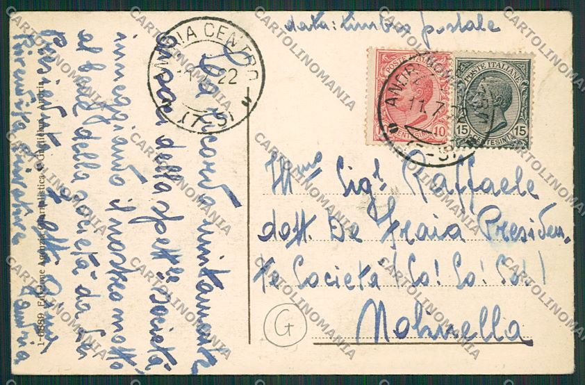 Bari Andria cartolina QQ4640 – retro