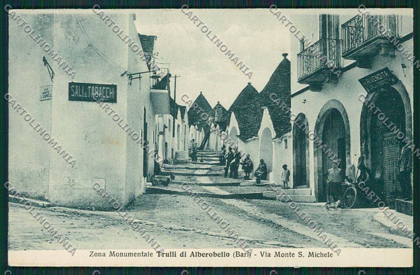 Bari Alberobello cartolina QQ4644 – fronte