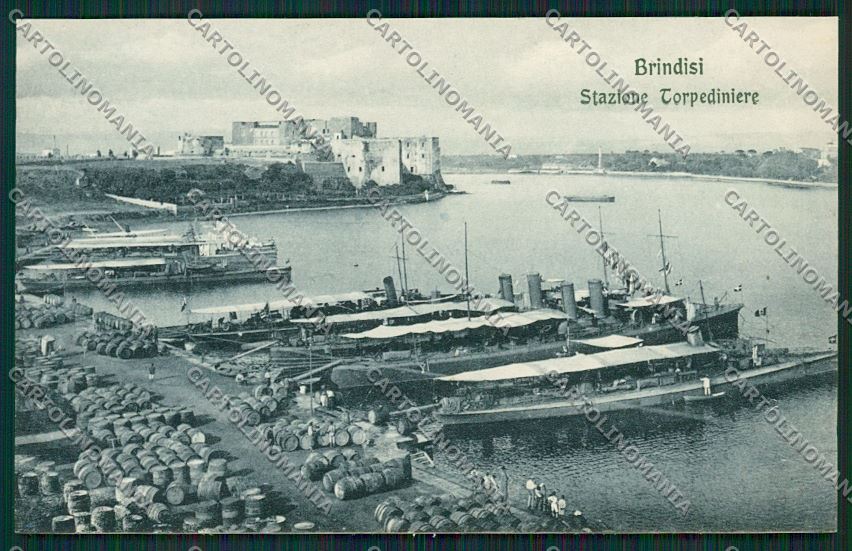 Brindisi Città Nave cartolina QQ4651 – fronte