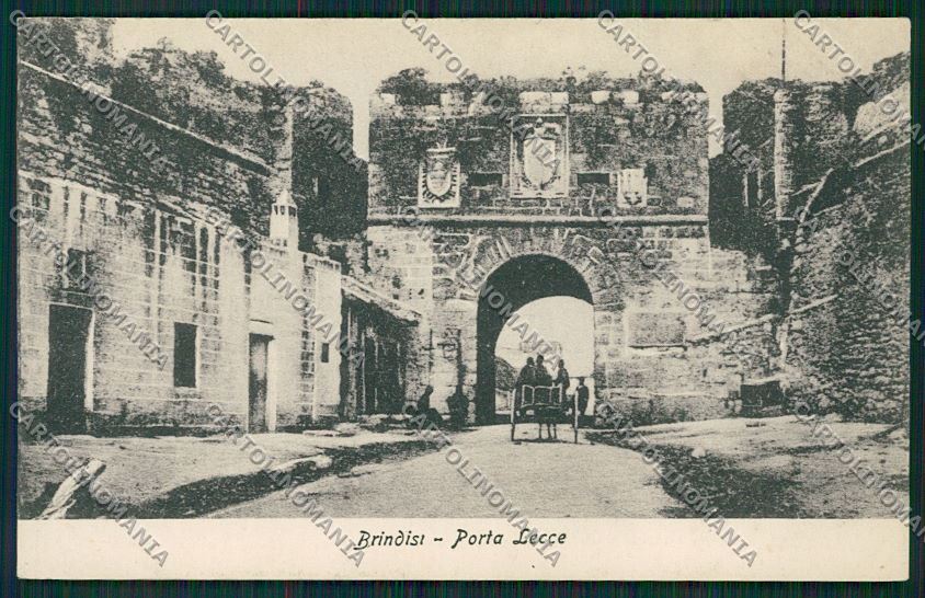 Brindisi Città Porta Lecce cartolina QQ4657 – fronte