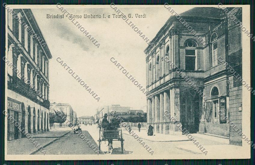 Brindisi Città Teatro cartolina QQ4662 – fronte