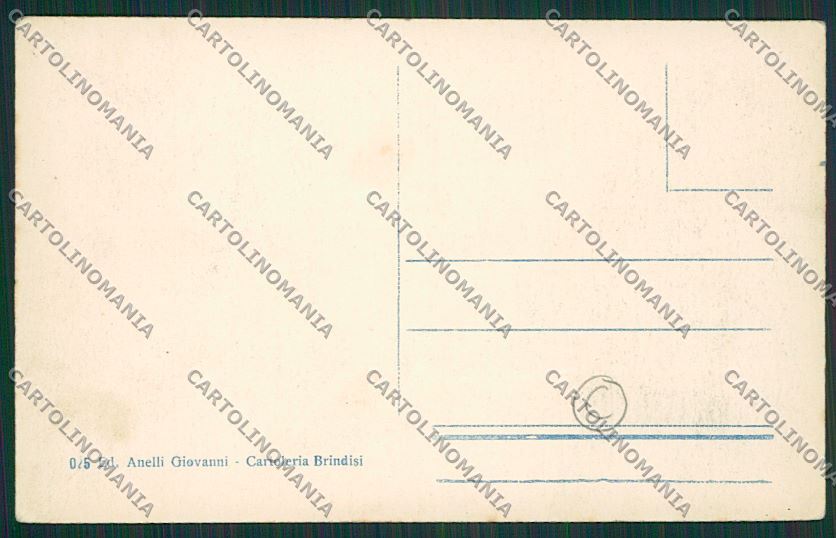Brindisi Città cartolina QQ4663 – retro