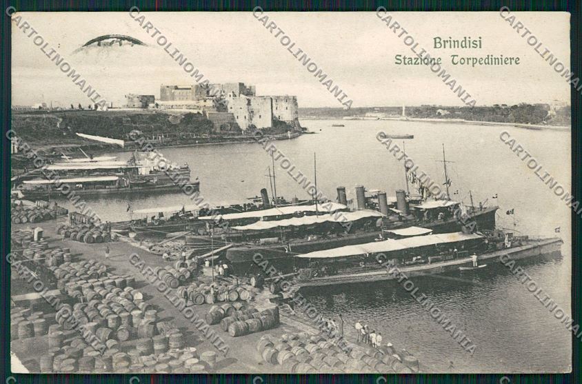 Brindisi Città Nave cartolina QQ4678 – fronte