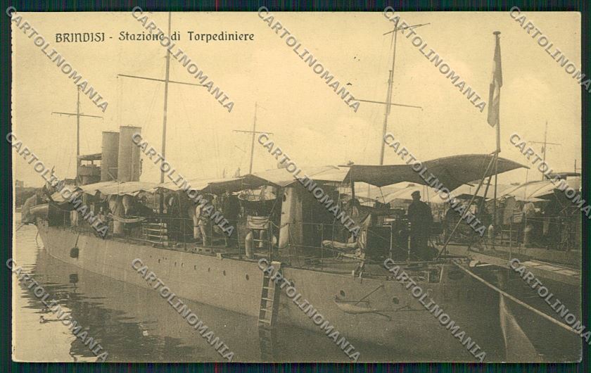 Brindisi Città Nave cartolina QQ4679 – fronte