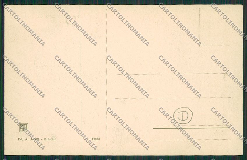 Brindisi Città cartolina QQ4688 – retro