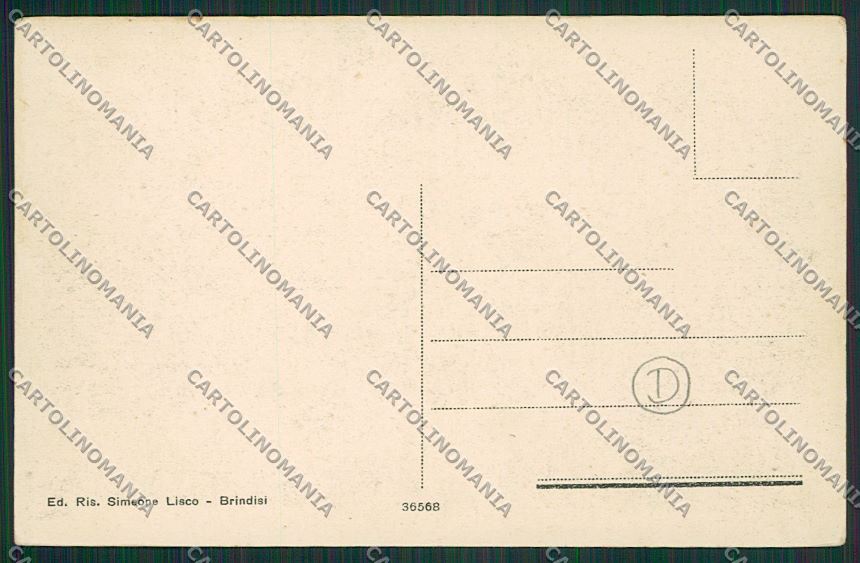 Brindisi Città cartolina QQ4690 – retro