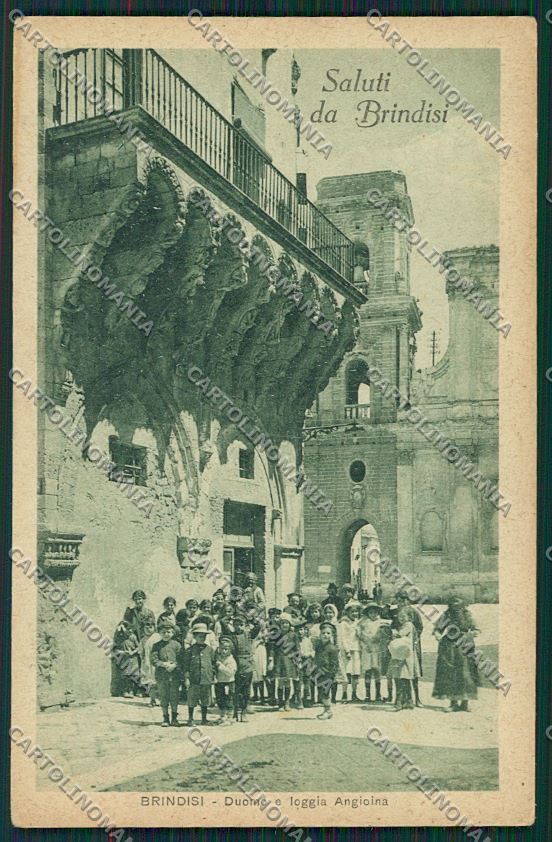 Brindisi Città Saluti da cartolina QQ4721 – fronte